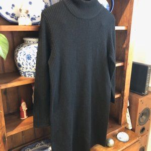 Wool Turtleneck Dress